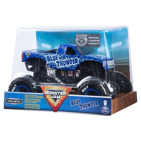 Monster Jam, Official Blue Thunder Monster Truck, 1:24 Scale | Toys R Us Canada