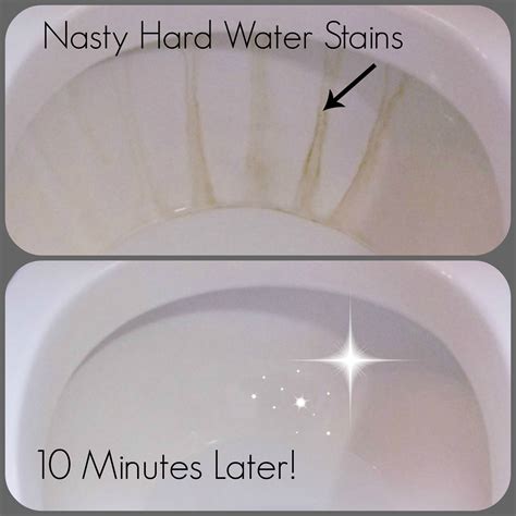 Chemical Free Way To Remove Hard Water Stains From Your Toilet