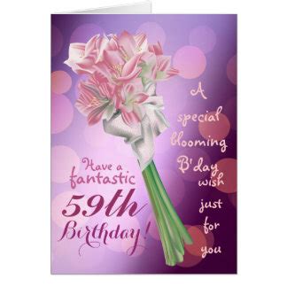 Happy 59th Birthday Cards | Zazzle