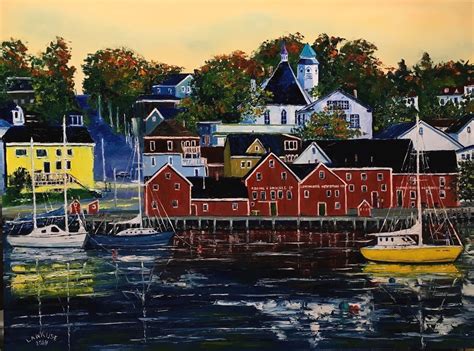 Old Town Lunenburg by Lawren Nause | Old town lunenburg, Lunenburg, Fine art america