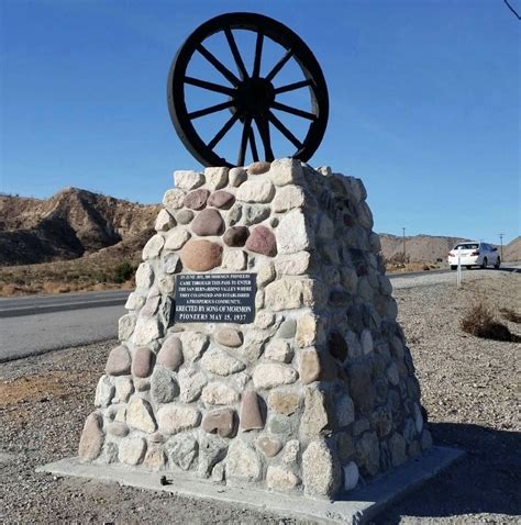 Mormon Trail Monument Historical Marker