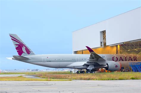 Qatar Airways Airbus A350-900 XWB Livery Rolled Out Aircraft Wallpaper3847 - AERONEF.NET