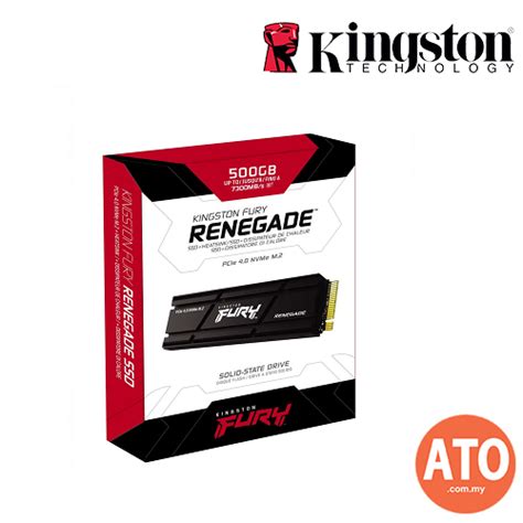 Kingston FURY Renegade PCIe 4.0 NVMe M.2 SSD with HeatSink