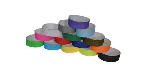 Plain Tyvek Wristbands - The Wristband Company