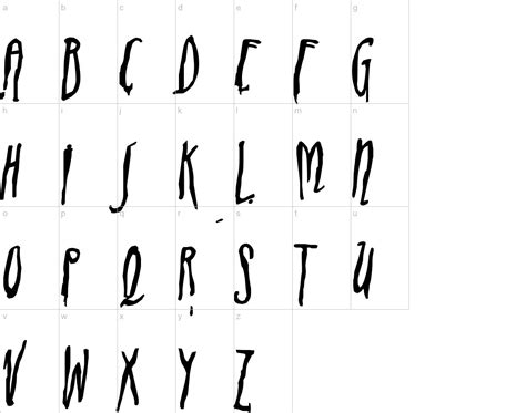 ADIstiLleRS Font Edgy lowercase