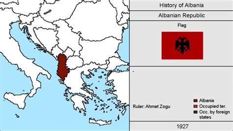 History of Albania: Every Year - YouTube