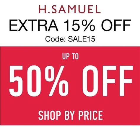 Up to 50% OFF H Samuel Sale + Extra 15% OFF – Money Saver Online