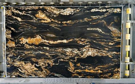 Titanium Granite Slabs from India - StoneContact.com