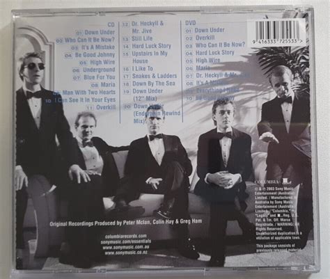 Men at Work - The Very Best Of Men At Work 2x Disc CD RARE – Record ...