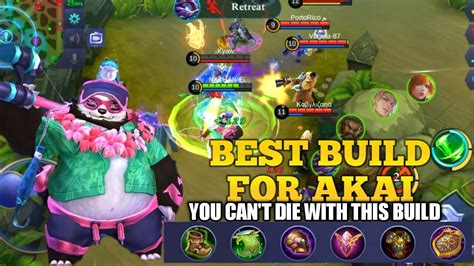 Best Build For Akai - You Can't Die With This Build | Mobile Legends ...