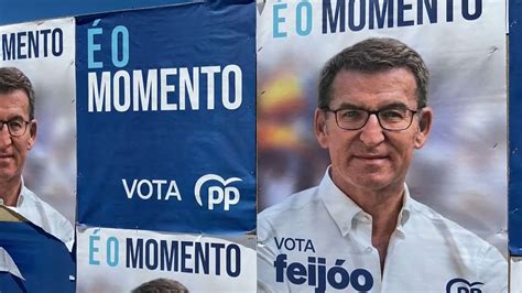 Feijoo welcomed in Pontevedra ahead of Spain's Presidential Elections ...