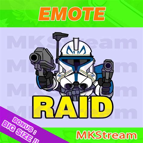 ArtStation - Twitch emotes star wars clone trooper captain rex | Artworks