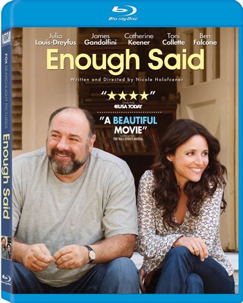 Enough Said DVD Review: Julia Louis-Dreyfus & James Gandolfini Make Magic - Movie Fanatic