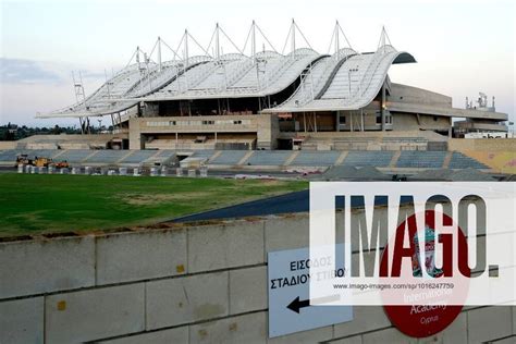 LIMASSOL The Tsirion Stadium ahead of the UEFA Conference League Group E match between Apollon ...