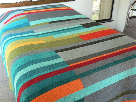 Mid-Century Modern Queen Quilt - Made to order. $600.00, via Etsy ...