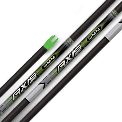 Easton Arrow Axis 5MM Carbon 12 Pack Bare Shafts X Nocks - Farmstead ...