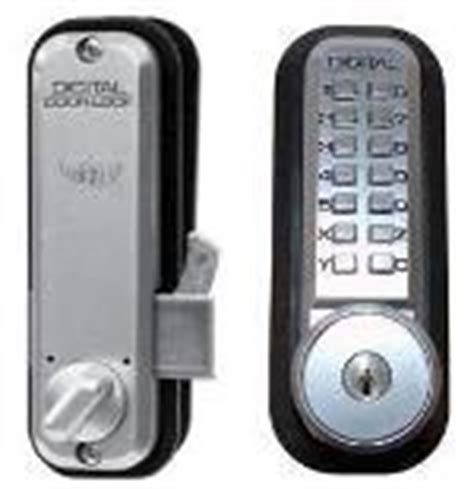 Lockey 2500KO Mechanical Digital Sliding Door Lock With Key Override