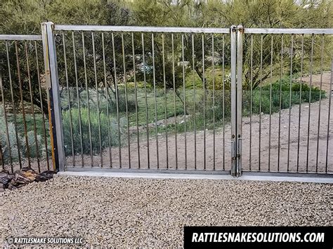 Snake Fence Installations - Don't Wait Until a Snake Shows Up - Rattlesnake Solutions