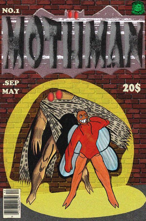 ArtStation - Mothman comic (idea)