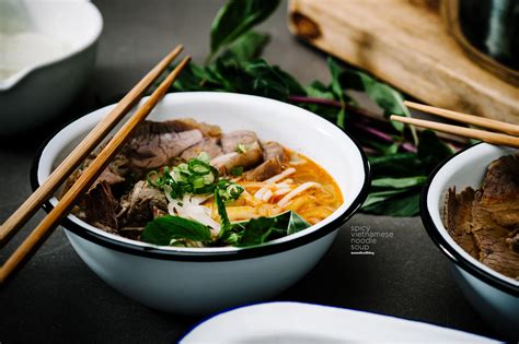 Bun Bo Hue Recipe: The Spicy Vietnamese Noodle Soup You Never Knew You Loved · i am a food blog ...