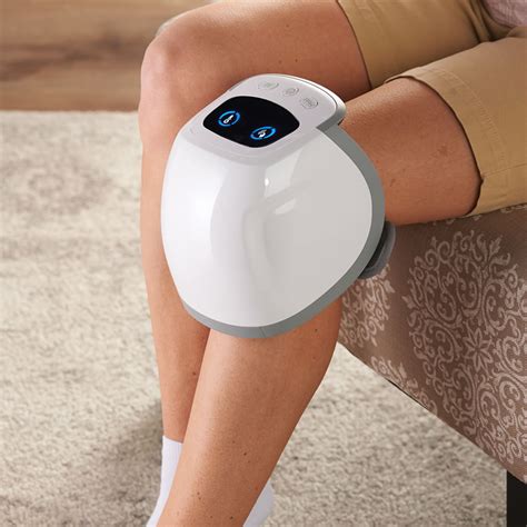 Compression Knee Massager for Joint Pain - Hammacher Schlemmer