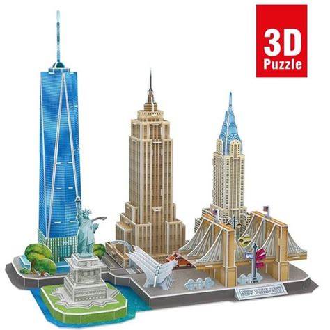 Cubic Fun City Line 3D Puzzle | D&R