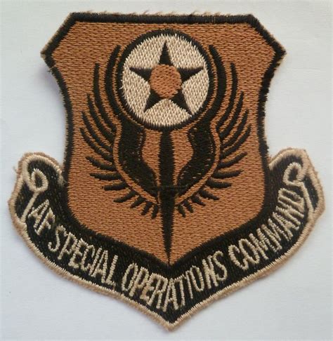 United States Air Force Special Operations Command Cloth Patch. Badge ...