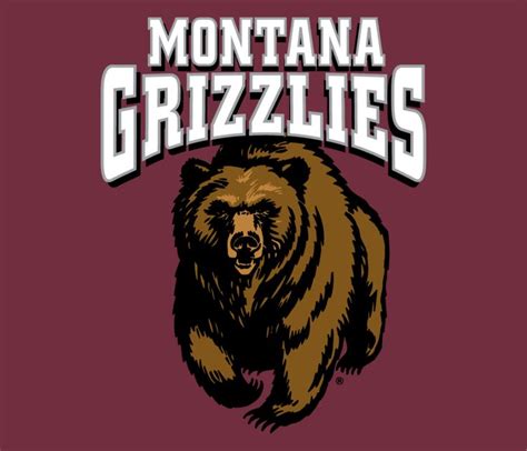 Montana Grizzlies Primary Dark Logo History | Montana griz, Montana, University of montana