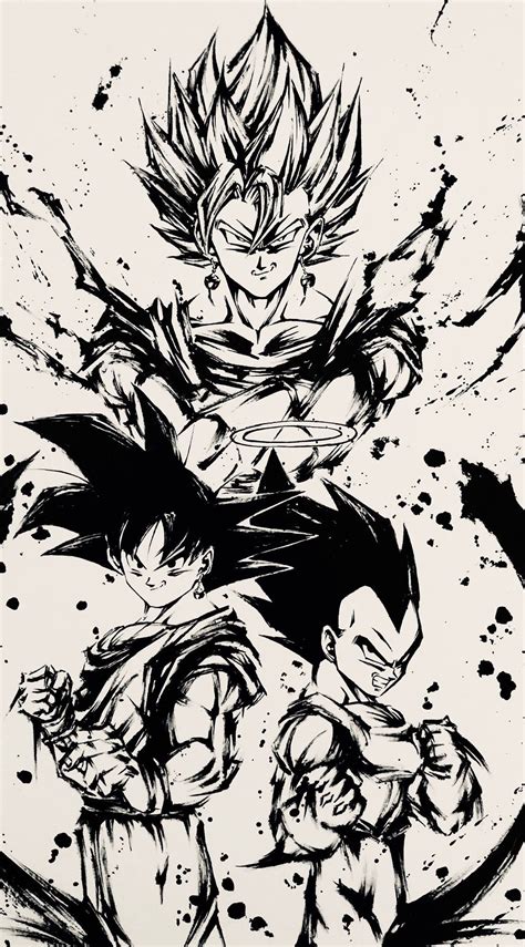 dragon ball z black and white drawings - fallweddingoutfitguestoutdoorjeans