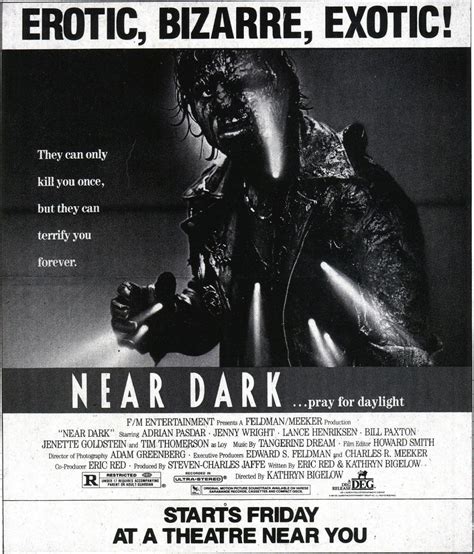 Print ad for “Near Dark” (1987) : r/HorrorHouse