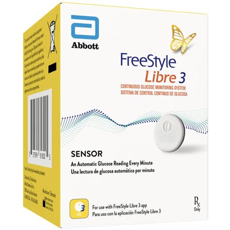 Freestyle - Freestyle Libre 3 Sensors - Expires 3 months+ - Test Strip ...