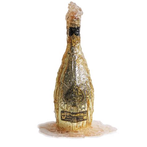 Ace of Spades Brut Champagne Bottle Decor | Chairish