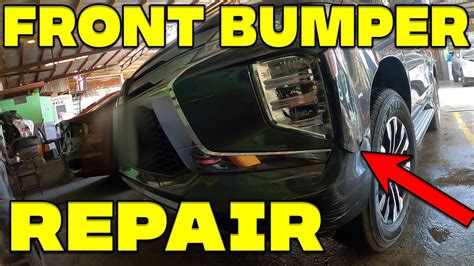 Front Bumper Repair - YouTube