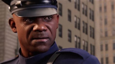 Spider Man Ps4 - Jefferson Davis The Super Cop - All Scenes - YouTube