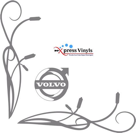 Volvo cab window decals x 2. Volvo truck window stickers FH FM FMX | eBay