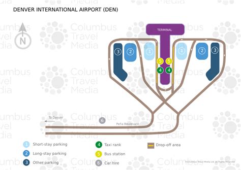 Denver Airport Public Transportation Map - Transport Informations Lane