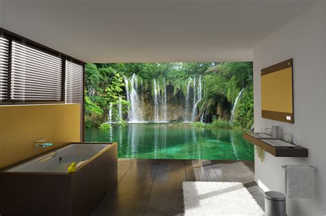 14 Beautiful Wall Murals Design For Your Dream Bathroom