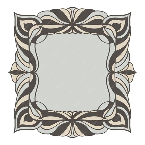 Premium Vector | Frame or border. decorative design element.