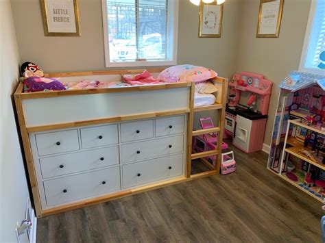 Toddler Bed to Captain's Bed with plenty of Drawer Storage - IKEA Hackers