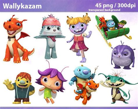 Wallykazam Characters