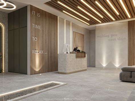 spa center design on Behance