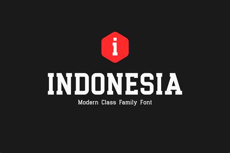 Indonesia Family | Premium Font! ~ Serif Fonts ~ Creative Market