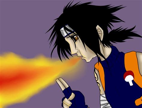 Fire Style, Fire Ball Jutsu by Kneel4Loki13 on DeviantArt