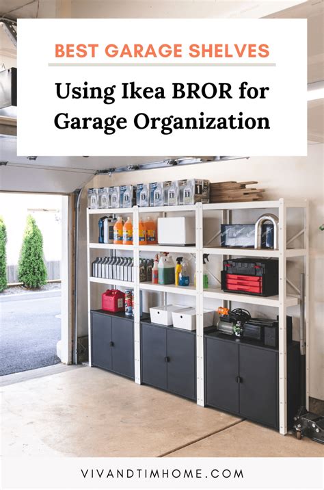 Best Garage Shelving: Using Ikea Bror Shelving for Garage Organization ...