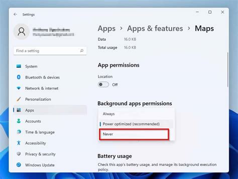 How to Turn off Background Apps in Windows 11