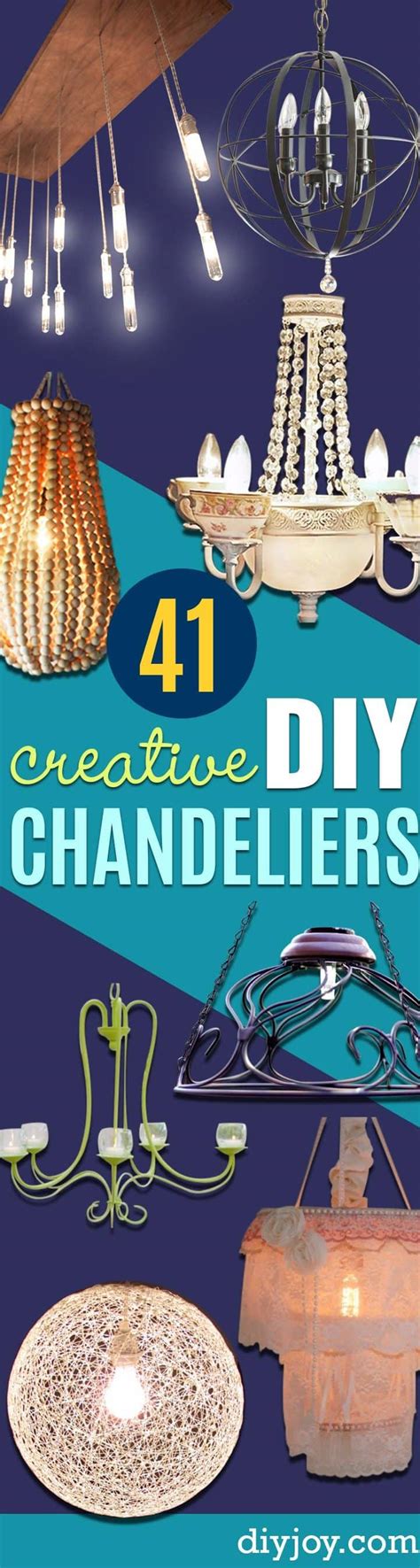 41 Creative DIY Chandeliers