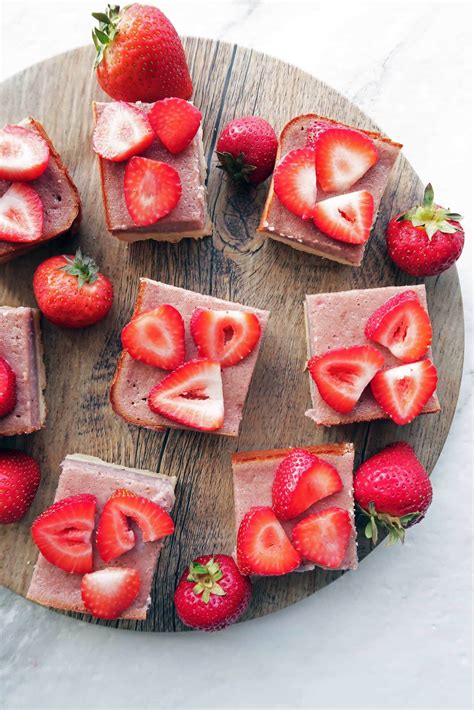 Easy Strawberry Shortbread Bars - Yay! For Food