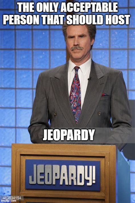 Will Ferrell Trebek - Imgflip