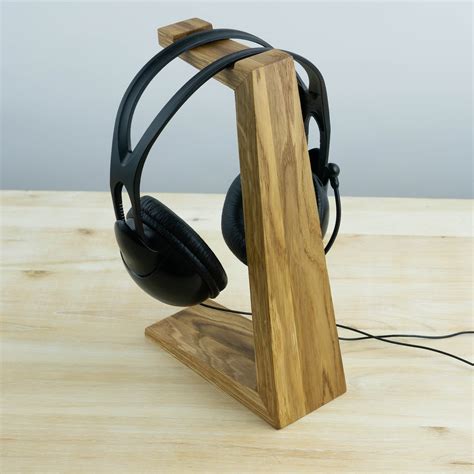 Wooden Headphone Stand the Best Gift for Gamers | Etsy