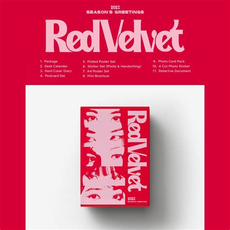 Red Velvet 2023 Official Season's Greetings – kheartshop